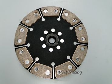 240mm Kupplungsscheibe 9Pad Sintermetall - starr- performance für 02m 02Q z.B VW Golf, Audi