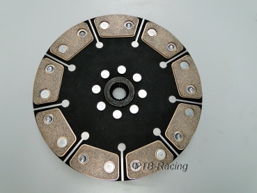 240mm clutch disc 9Pad sintered metal - rigid forTTrs- Mq500