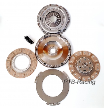 2 discs clutch kit for VW R32 2.8 V6 Vr6 02M 6 speed