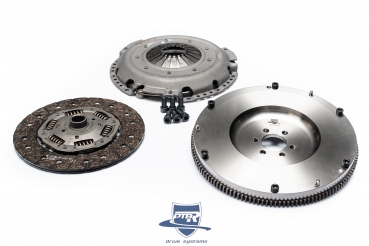 Steel flywheel with organic friction disc for 1.8T longitudinal engines - 240mm clutch