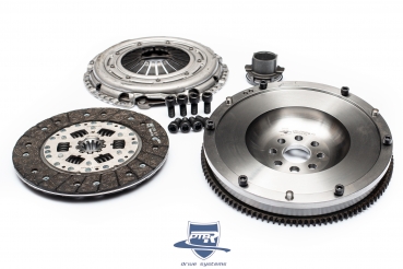E46 - steel flywheel with organic disc 240mm for BMW M52 M54- up to 02/2003- reinforced pressure plate