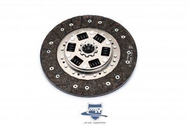 240mm clutch disc organic - torsionally dampened for big pulled clutch