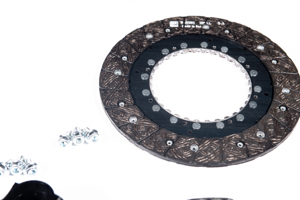 2x Organic Friction Discs for Clutch "DK-xxx" – Smooth Engagement with Extra Torsional Damper