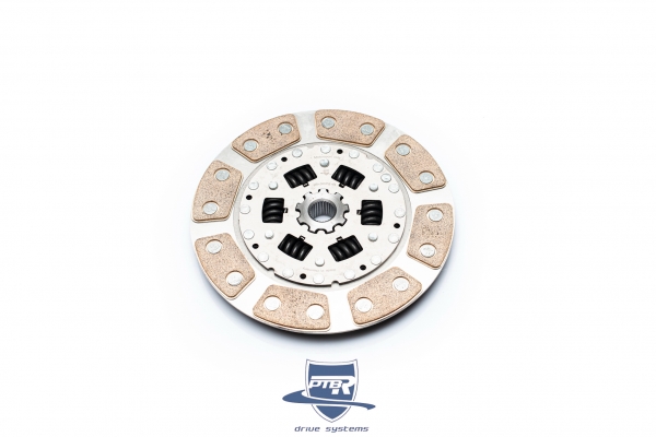 228mm clutch disc 8Pad sintered metal - torsionally dampened for 02A gearboxes