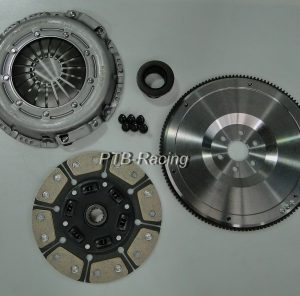 Stahlschwungscheibe mit 8Pad Sintermetallscheibe 228mm für OPEL C20NE + Sachs Performance Druckplatte