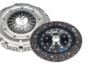 Verstärkte Druckplatte & organische starre Reib-Scheibe für BMW M54/N52 - leicht erhöhter Druckpunkt - kein Guss Material -